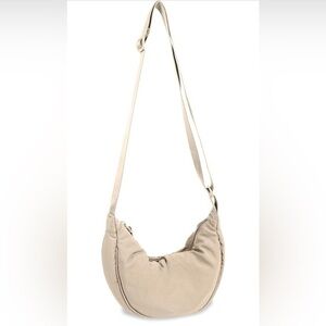 Large Crescent Crossbody Shoulder Bag Women Unisex Trendy Travel